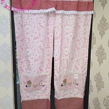 美生活館--全新鄉村風格拼布 花朵 男女孩 長門簾/裝飾簾/櫃簾/窗簾 90*140 cm特 1100元