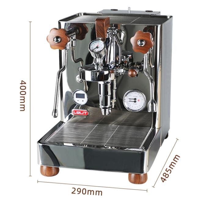 意大利Lelit Bianca V3變壓撥桿雙鍋爐PID旋轉泵E61意式咖啡機