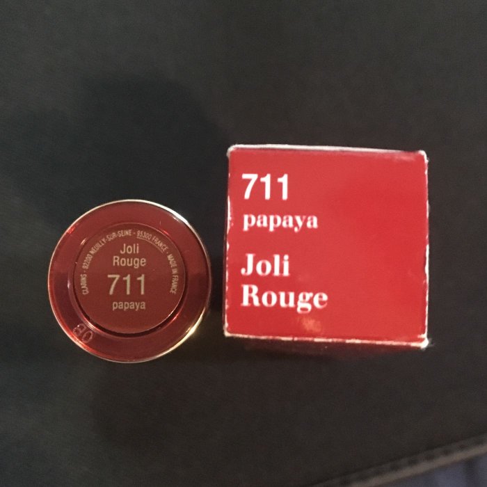 CLARINS 克蘭詩 吻我紅唇膏 #711 Joli Rouge 全新