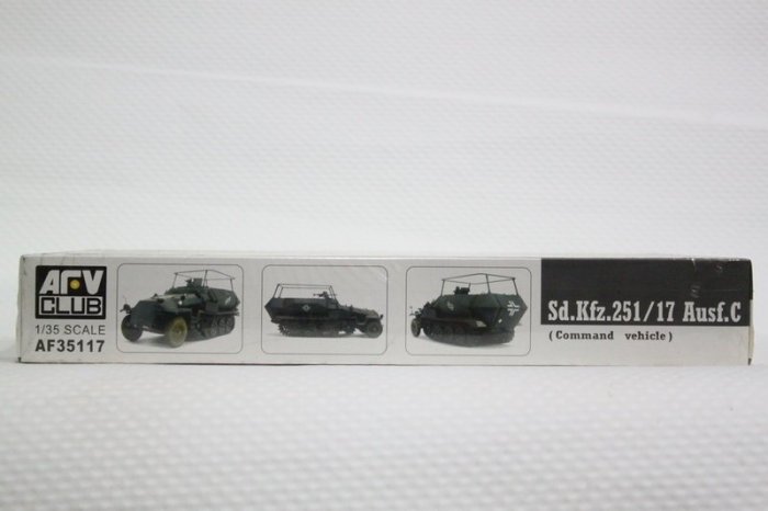 【統一模型玩具店】AFV CLUB《德國 履帶式指揮車型- Sd.Kfz.251/17》1:35 # AF35117