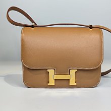 愛馬仕 hermes constance mini 康康19 min 迷你 natural couchevel