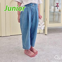 13~19 ♥褲子(BLUE) OLIVIE-2* 24夏季 OLI240420-012『韓爸有衣正韓國童裝』~預購