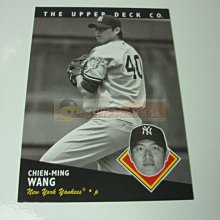 貳拾肆棒球-2008UPPER DECK 美國職棒大聯盟紐約洋基MLB王建民球卡