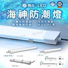 【燈王的店】舞光 LED 36W 4尺 海神一體式 防潮燈 戶外防水 IP66 白光  OD-WA36