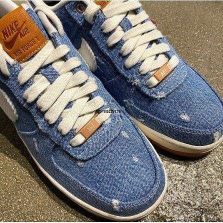 Nike Air Force 1 Low By Levi’ s李維斯聯名 牛仔藍 cv0670 447潮鞋