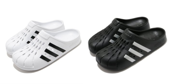 🔹SUFU🔹ADIDAS ADILETTE CLOG 膠鞋 朔溪鞋 玩水男女 FY8970(白) / FY8969(