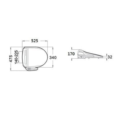 《優亞衛浴精品》KARAT凱樂 電腦免治馬桶座 KL-970L / KL-970S