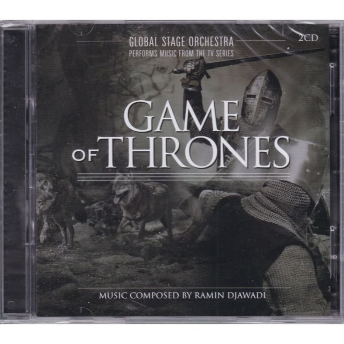 歐版2CD《冰與火之歌 - 權力遊戲》音樂/Performs Music from the Game of Throne