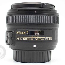 【高雄青蘋果3C】NIKON AF-S NIKKOR 50MM F1.8 G 二手鏡頭 定焦鏡#87359