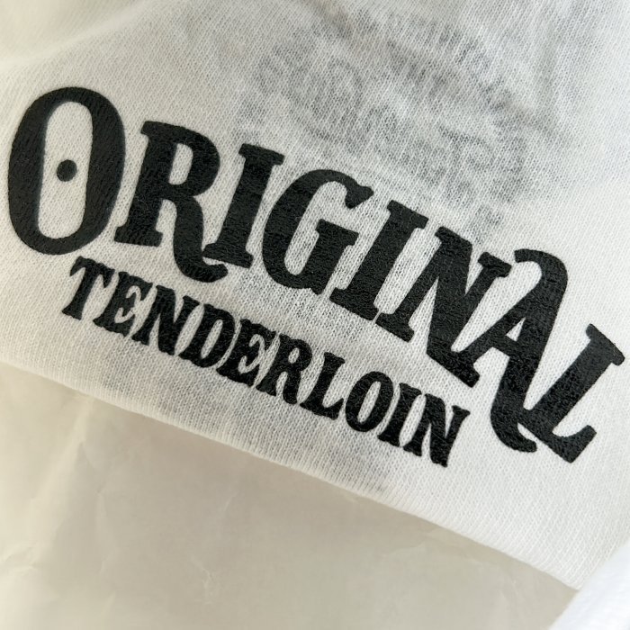 ✞ASENSERI✞ TENDERLOIN T-TEE TENDERLOIN TOKYO 經典款設計白色M