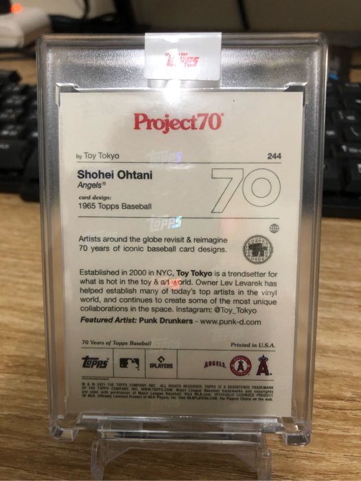 Topps Project70® Card 244 Shohei Ohtani 大谷翔平Project 70 | Yahoo