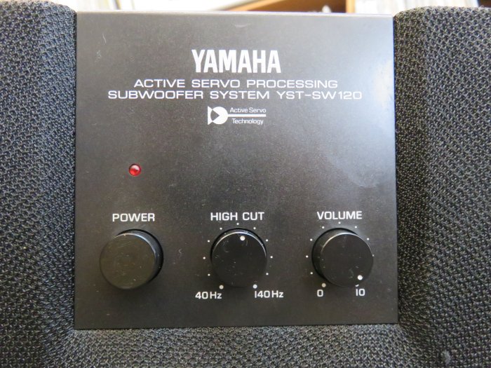 【柯南唱片】yamaha ns-sw 120 subwoofer 主動式超重低音喇叭