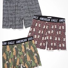 【AE內褲館】【AEO American Eagle 4"四角內褲/平口褲】【AEU003A1】☆三件組(M)