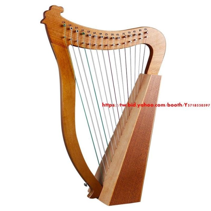 愛爾蘭豎琴凱爾琴萊雅里拉琴小豎琴 Irish lever lap Celtic harp-促銷 正品 現貨