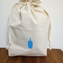 天使熊雜貨小舖~日本帶回Blue Bottle Coffee  藍瓶  帆布束口袋 全新現貨