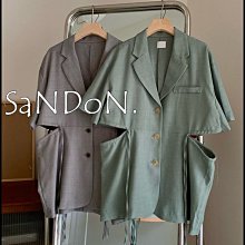 SaNDoN x『KBF』特殊設計畫報系列主打單品 簍空設計綁帶個性風格西裝外套 230524