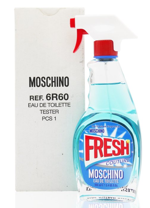 《小平頭香水店》Moschino Fresh Couture 小清新女性淡香水 100ml TESTER