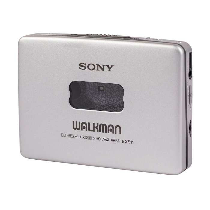 隨身聽日本直采 SONY EX511 磁帶隨身聽 卡帶機單放機 超薄原裝懷舊
