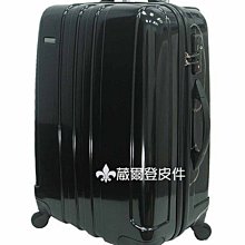 《  補貨中缺貨葳爾登》mingjiang名將24吋硬殼鏡面登機箱360度旅行箱防水亮面行李箱24吋M8006黑色