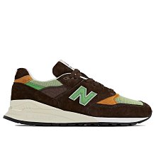 【A-KAY0】NEW BALANCE X TEDDY SANTIS 998 U998【U998BG】BROWN GREEN 美國製 奶油咖啡棕綠