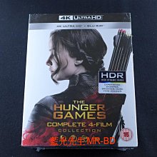 [藍光先生4K] 飢餓遊戲 1-4 4UHD+4BD 八碟套裝版 The Hunger Games - 無中文字幕