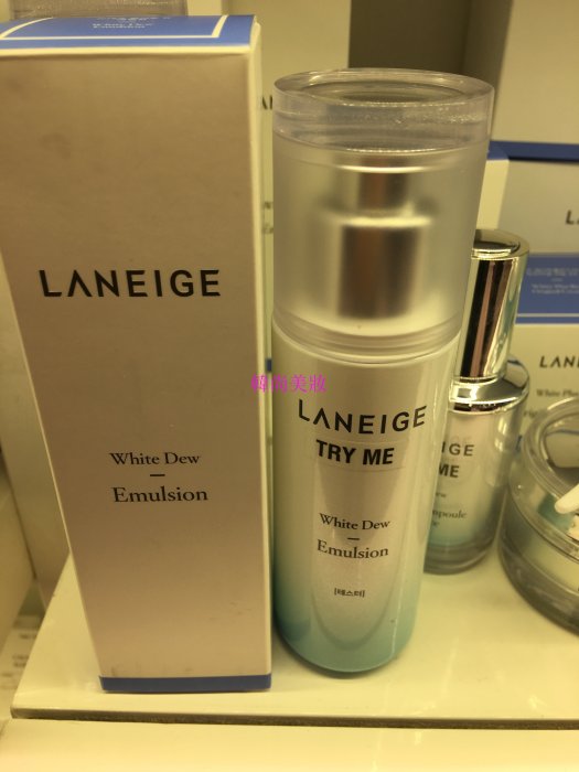 [ 韓尚美妝 ] 韓國Laneige蘭芝晶透潤白導入液White Dew Emulsion 2017NEW