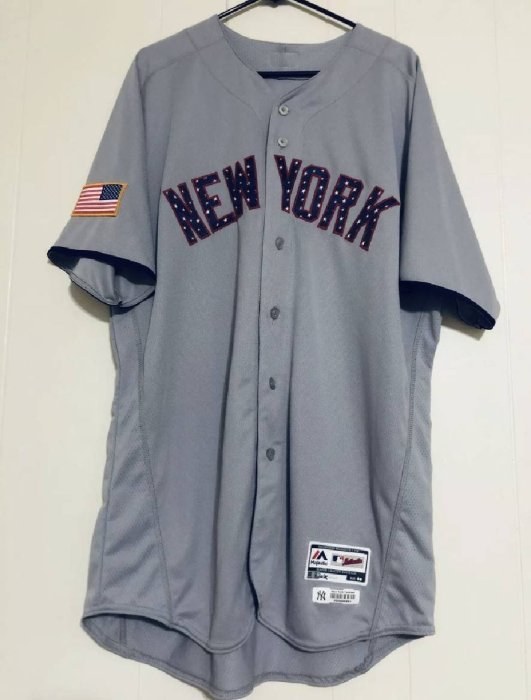 MLB 2017 NY YANKEES ACE #40 SEVERINO GAME ISSUED ROAD JERSEY