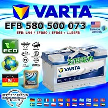 【中壢電池達人】VARTA F22 EFB 80AH LN4 德國進口 華達 汽車電池 SHARAN BENZ C300