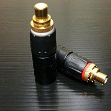 ((線材小舖)) 全新品 瑞士NEUTRIK鍍金平衡頭(公)轉RCA母轉接端子