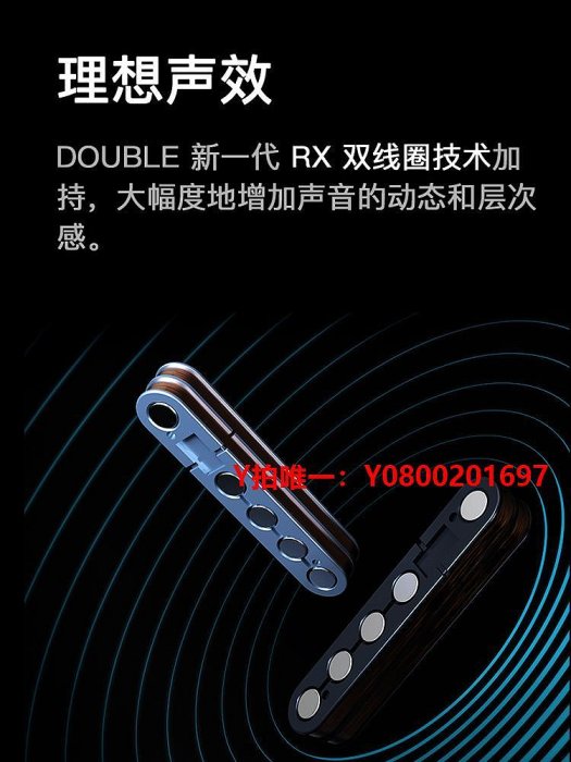 拾音器double德博吉他拾音器免開孔民謠木吉他擴音器充電款可打板X2