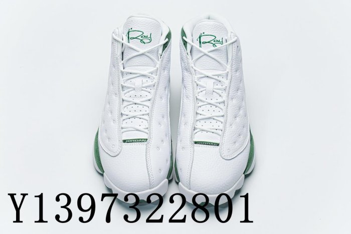 Air Jordan 13 Retro "Ray Allen  白綠 經典 耐磨籃球鞋414571-125 男女鞋