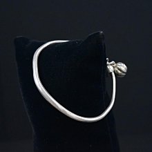 《玖隆蕭松和 挖寶網A》A倉 銀製 鈴鐺 可調式 手環 重約 24.9g (14681)
