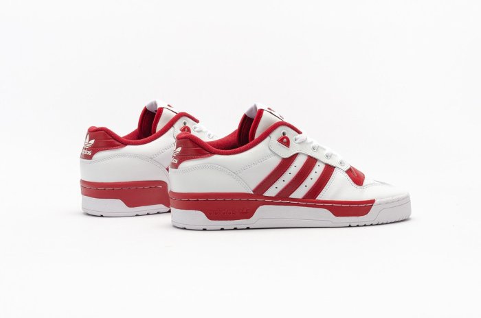 R'代購 adidas originals Rivalry Low off White Red 白紅 EE4967