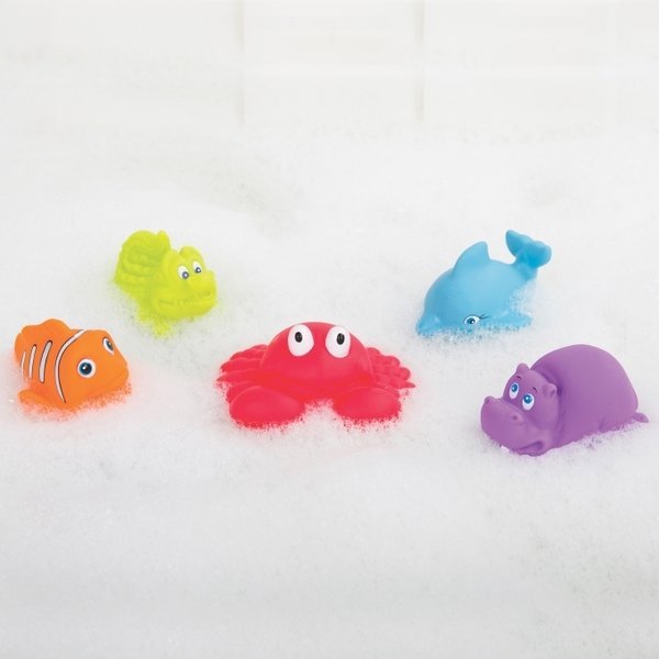Playgo 軟膠洗澡玩具/海洋朋友