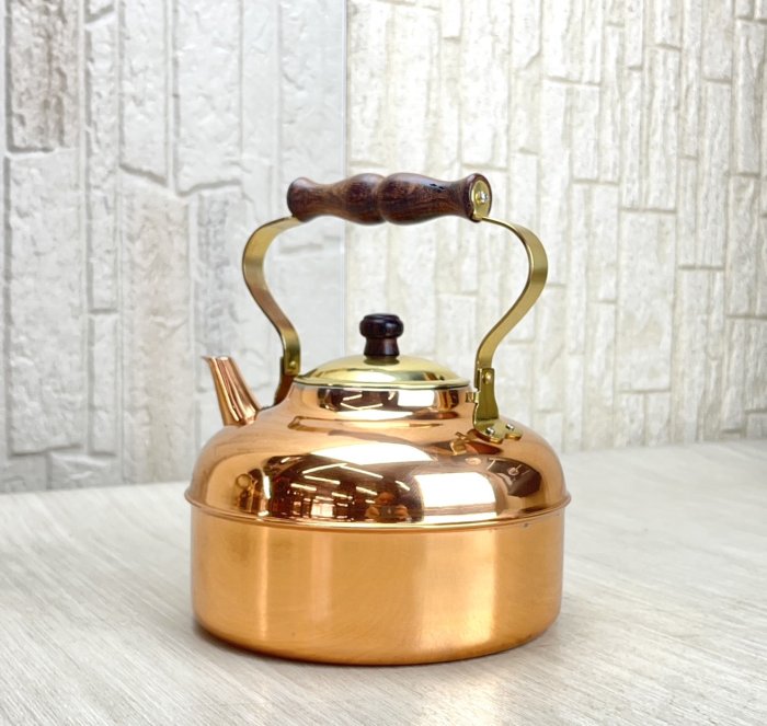 【JP.com】日本帶回 新光金属 銅製水壺 COPPER 100 HOME WARE 銅壺 茶壺