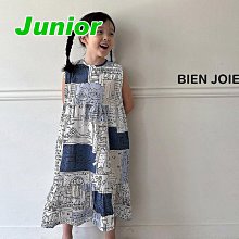 3XL~5XL ♥洋裝(블루베이지) BIEN JOIE-2 24夏季 BJE240430-051『韓爸有衣正韓國童裝』~預購
