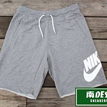 南◇現 NIKE NSW SHORT 短褲 短棉褲 灰白 灰色 淺灰 不收邊  大勾勾678573-064