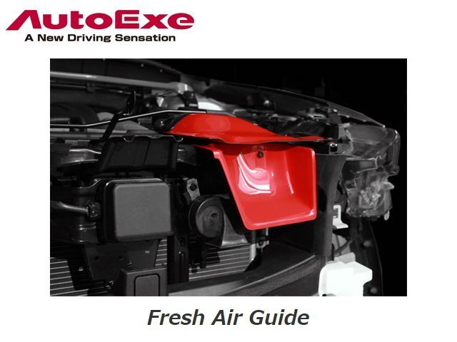【Power Parts】AUTOEXE Fresh Air Guide 進氣導風板 MAZDA CX-5 2017-