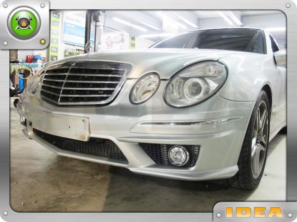 泰山美研社1053 全新BENZ W211 E63 AMG樣式前保桿 E200K E280 E320(依當月報價為準)