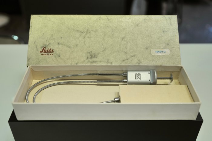 【日光徠卡】Leitz 16492 Double Cable Release 雙快門線 銀色 二手