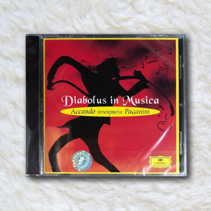 原裝進口 帕格尼尼 魔鬼的顫音 阿卡多 正版古典CD唱片 4498582