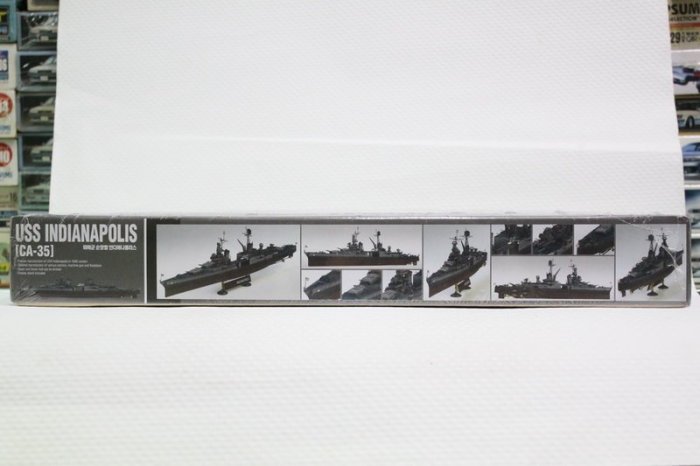 【統一模型】ACADEMY《美軍 印第安納波利斯艦艇INDIANAPOLIS "CA-35"》1:350 # 14107