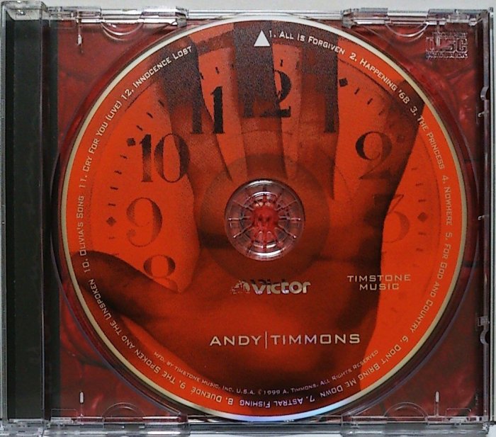 Andy Timmons - The Spoken And The Unspoken 二手台版