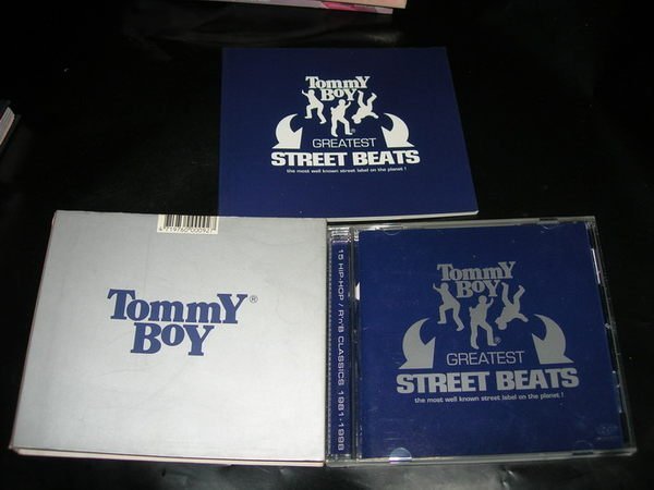 OK  街舞極選 Tommy Boy Greatest Street Beats + 紙盒 + 介紹本 + 側標帶