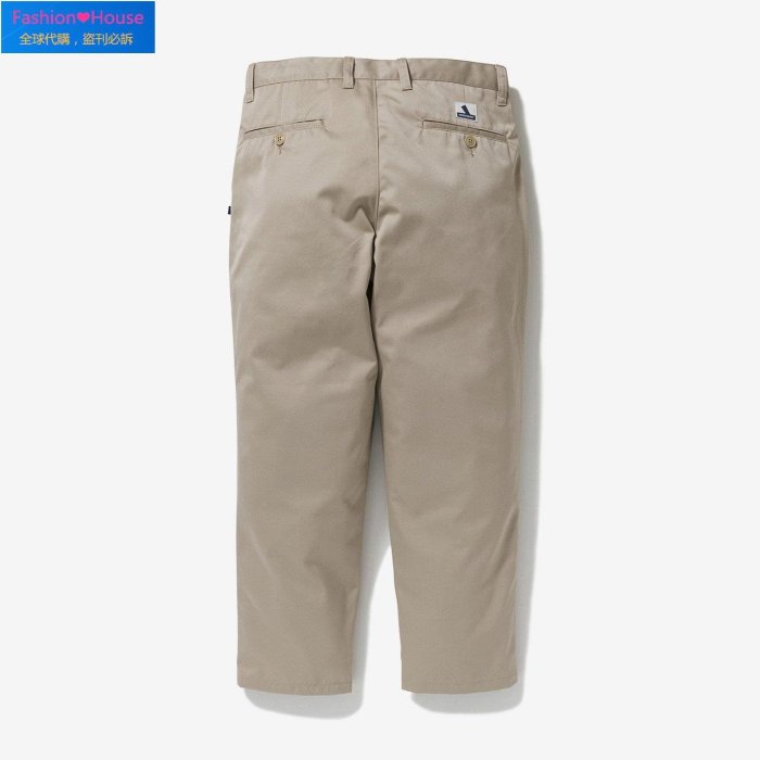 DESCENDANT DC-3 TUCK TROUSERS - チノパン