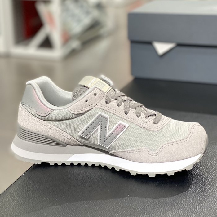 New Balance/NB休閑運動女鞋跑步鞋 紫粉色復古鞋 WL515【羽步輕盈】