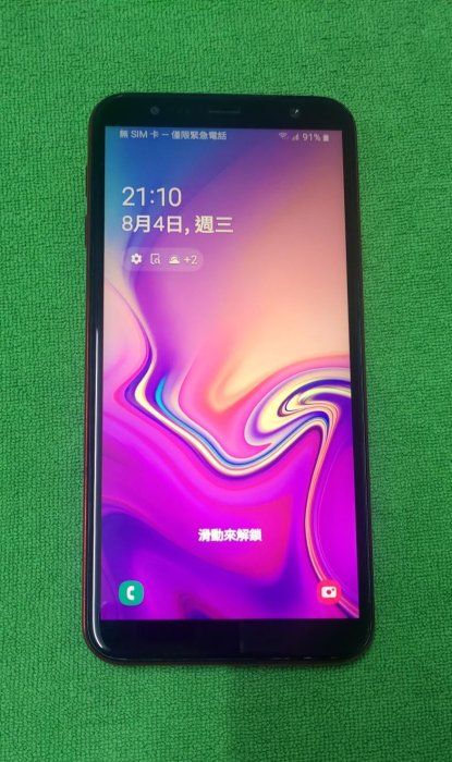 三星 Galaxy J6+紅色6吋全螢幕手機型號:SM-J610G 系統: Android 10 4G/64G 二手 外觀九成新 使用功能正常 已過原廠保固期