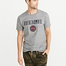 【A&F男生館】☆【Abercrombie&Fitch徽章短袖T恤】☆【AF008K3】(XS-M)