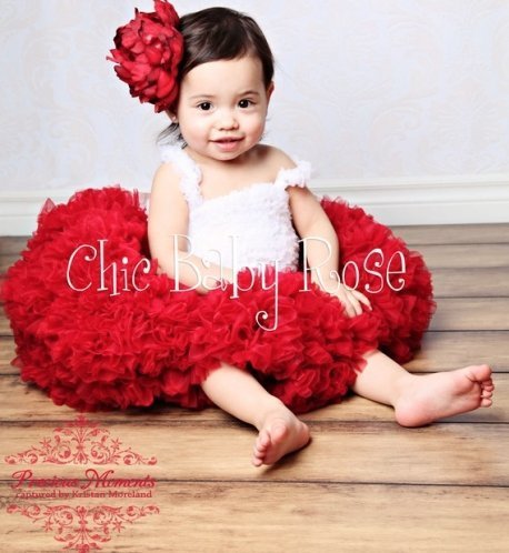 ♡NaNa Baby♡ 美國Chic Baby Rose 正品【手工肩帶雪紡上衣 多色可選 尺寸1-4歲 】