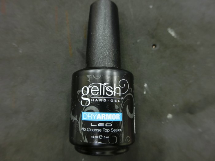 Harmony gelish DRY ARMOR 不可卸式上層膠(免清殘膠) 美國原瓶原裝進口 15ml